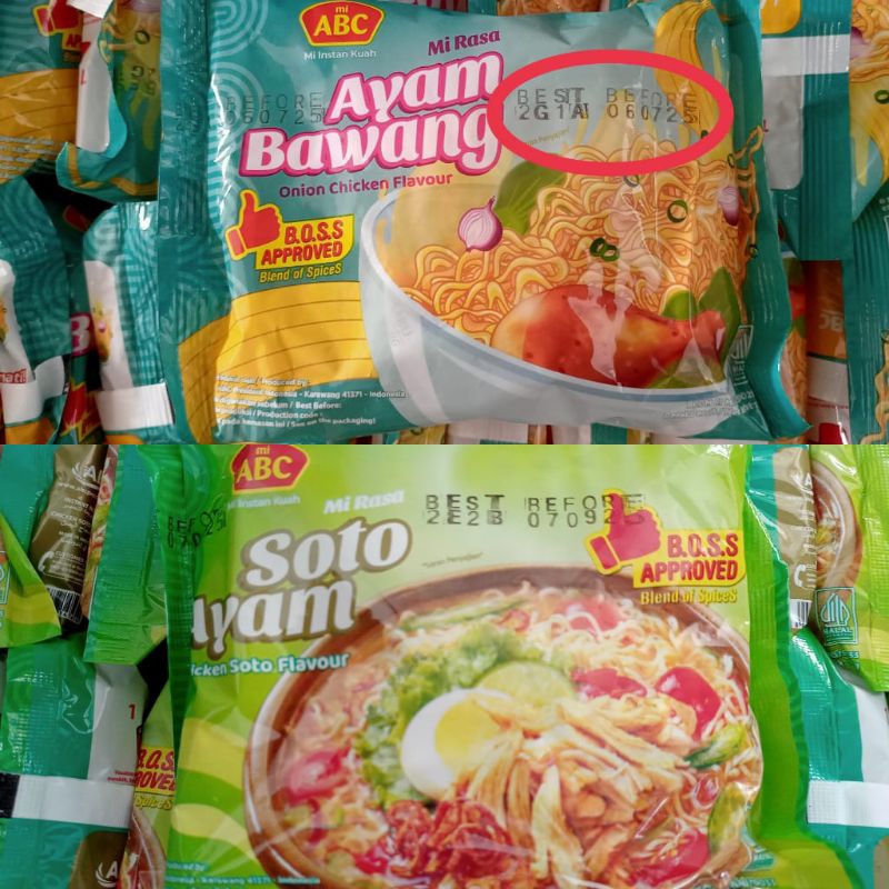 

MIE ABC KUAH CUMA SOTO AJA KARTONAN ISI 40PCS