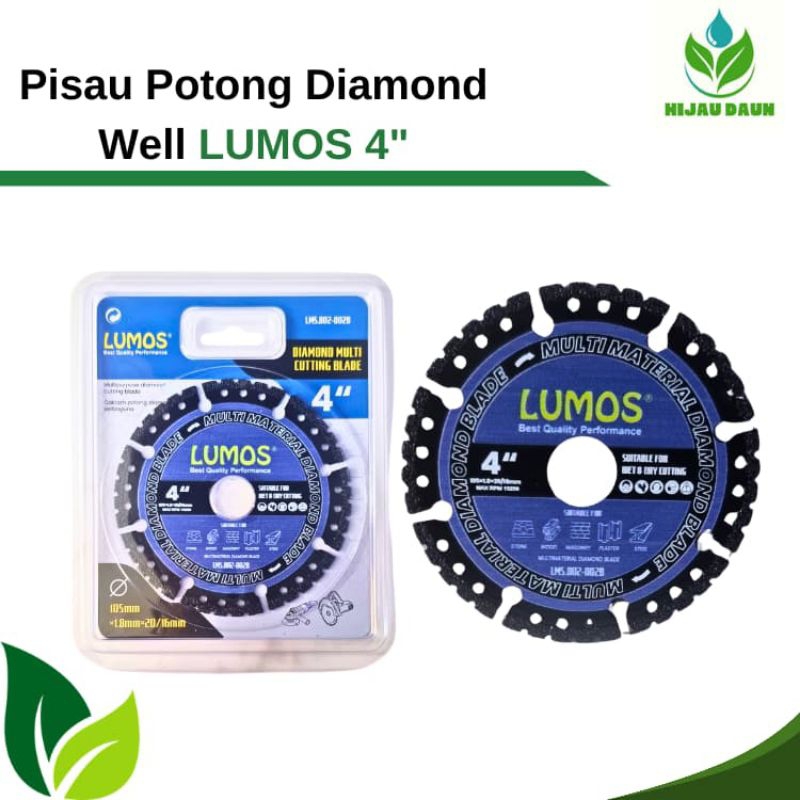 

Diamond Blade/Pisau Potong/ Diamond Well LUMOS 4
