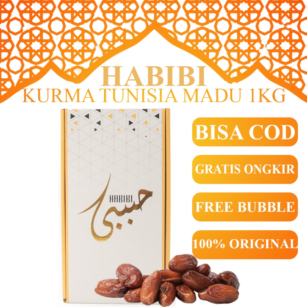 

Kurma Tunisia Premium Habibi 1000Gr/1Kg