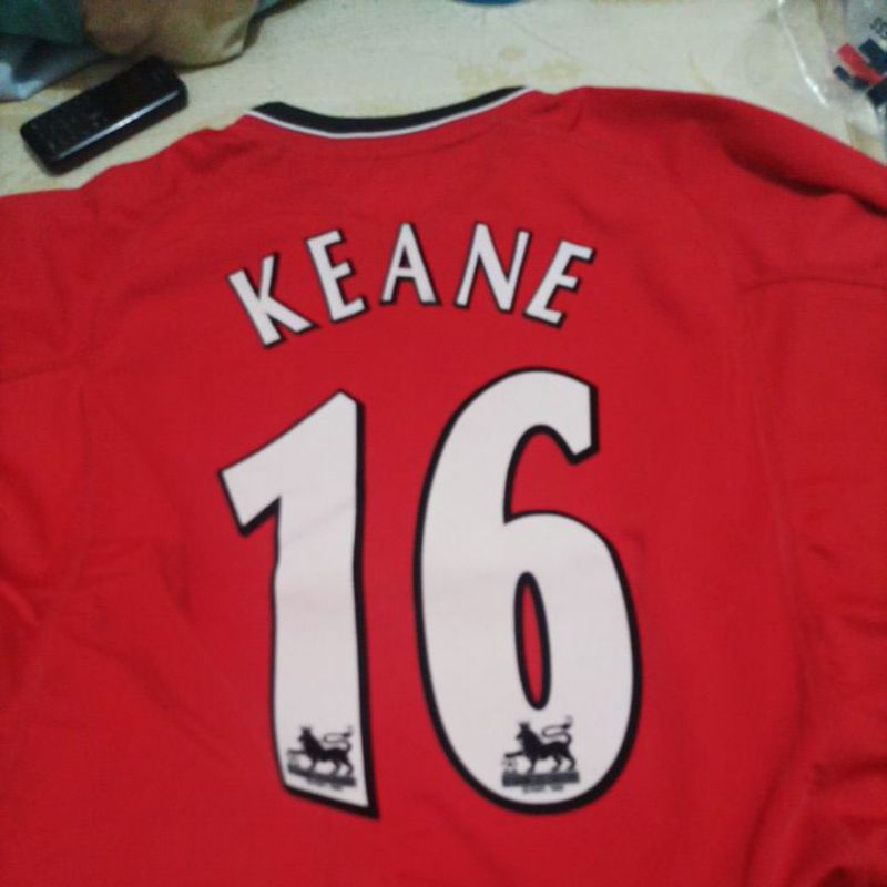 baju bola futsal Roy Keane Kapten Legendaris