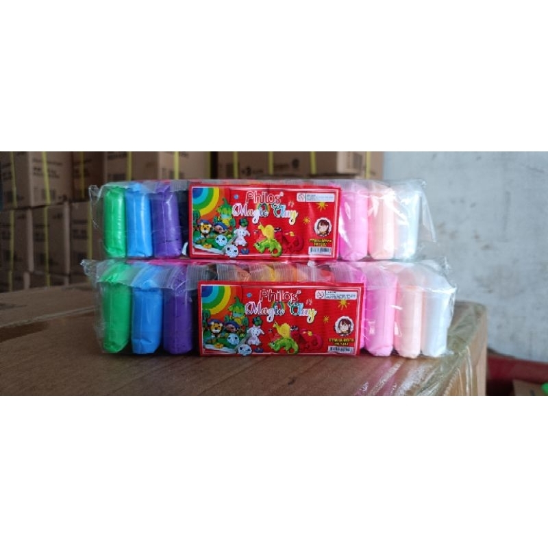 clay polymer anak | magic clay 12Warna