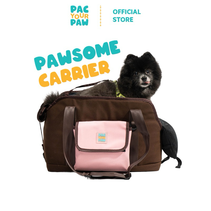 Pet Carrier/Tas Anjing & Kucing/Pawsome Carrier
