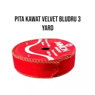 

PITA KAWAT VELVET BLUDRU 3 YARD ( BALON88 )