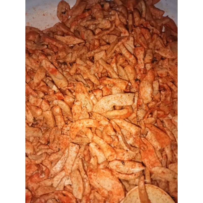 

Basreng Pedas Daun Jeruk Viral & Basreng Original 75Gram