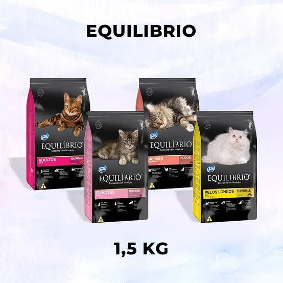 EQUILIBRIO DRY FOOD 1,5 KG / MAKANAN KERING KUCING / DRY CAT FOOD ALL VARIAN