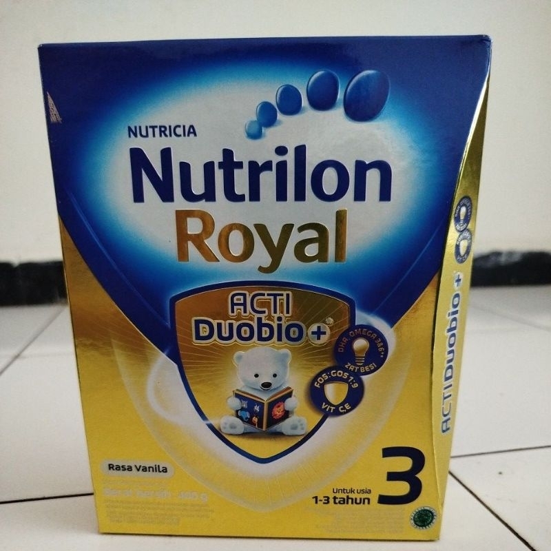 

Susu Nutrilon Royal 3 Vanila 400 gram| 1-3 tahun