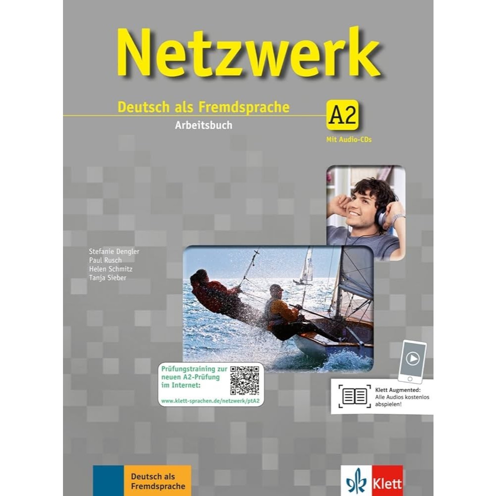 Buku Seri Netzwerk by Klett Kursbuch Arbeitsbuch A1 A2 B1
