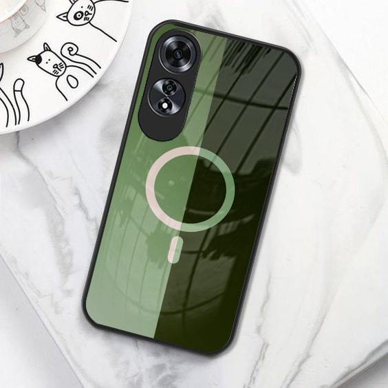 (B01) Softcase Glass Kaca OPPO A60 - CASE HP TERBARU - Case Hp OPPO A60 Terbaru Anti Air TPU