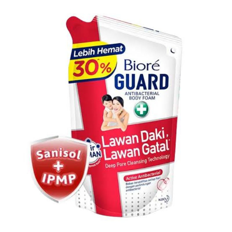 Biore Guard Sabun Mandi Cair Active Bacterial 800ml