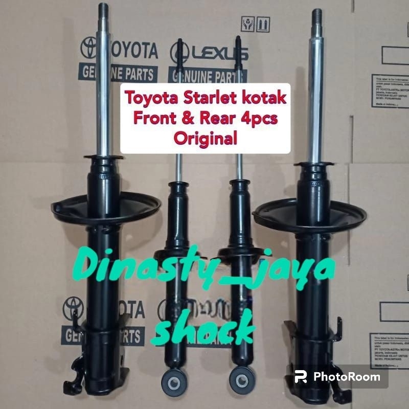 SHOCKBREAKER STARLET KOTAK FRONT REAR 4 PCS ORIGINAL