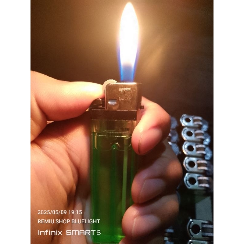 REMIU_SHOP (1 Pcs) Mancis Korek Pematik Gas Roda Besar Merek Random