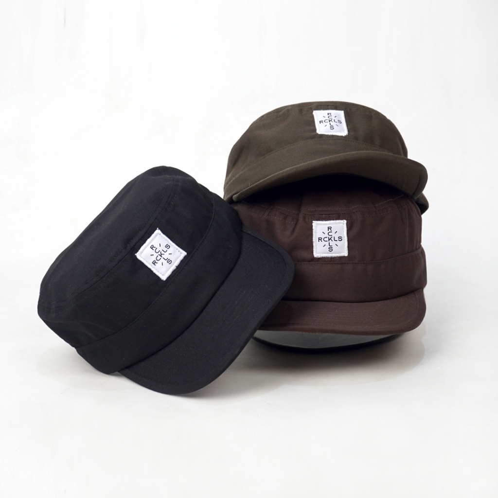 RCKLS. - Polo Cap | Topi Pria Clasic Visor Pendek Comando