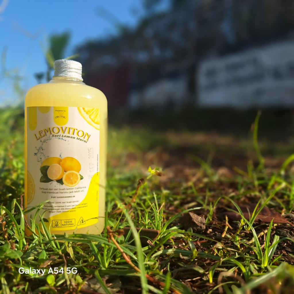 

1 Liter Sari Lemon Murni Diet Detox Pelangsing Penurun Berat Badan Alami