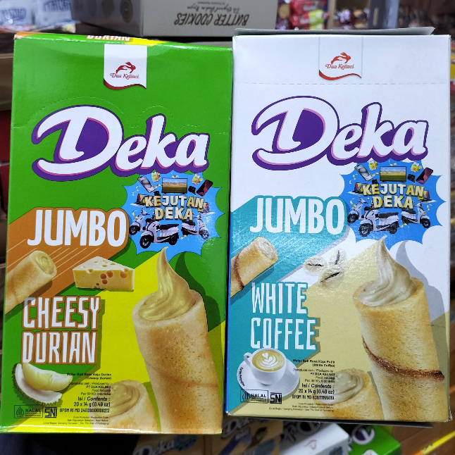 

DEKA Wafer Jumbo (20x14g) / Deka Wafer Roll Jumbo