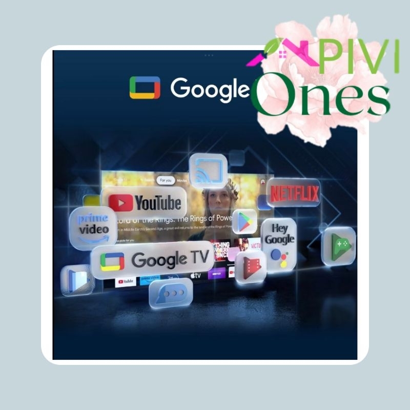 Changhong QLED FHD 43 Inch L43QCN1 GOOGLE / Android TV Terbaru Termurah