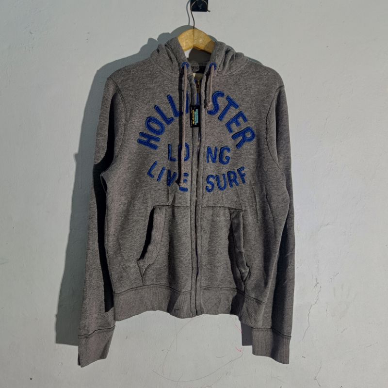 HOLISTER SCRIPT ZIP HODIE