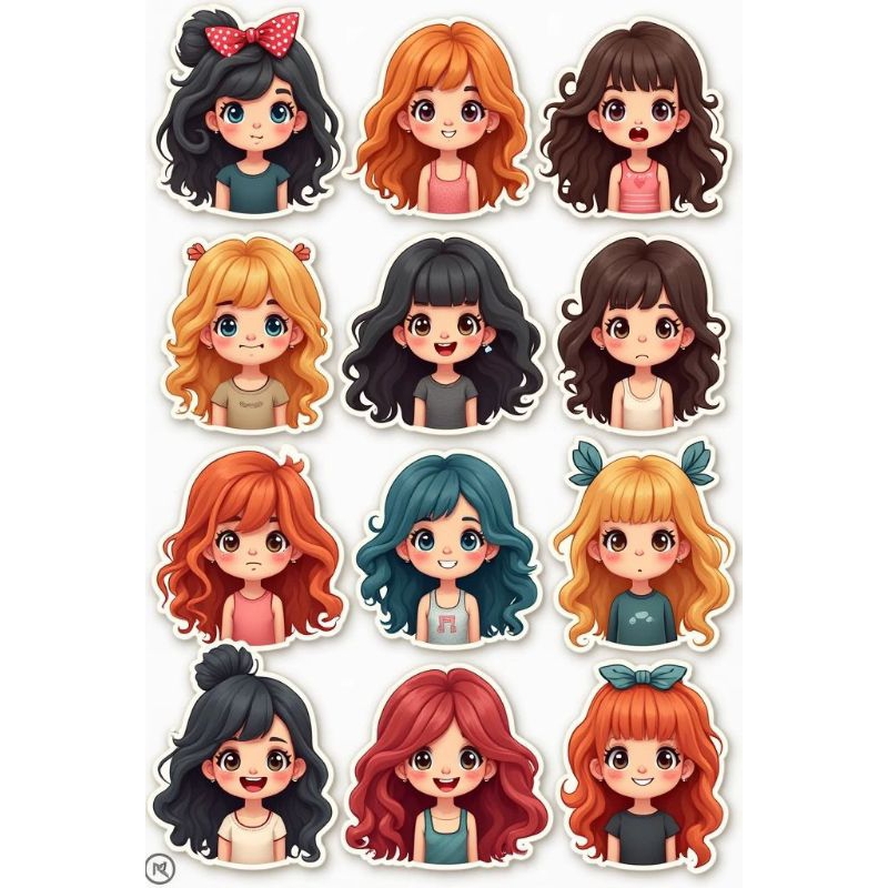 

Stiker cewek lucu termurah