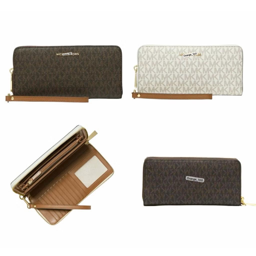 DOMPET WANITA MK JETSET TRAVEL LARGE WALLET ORIGINAL