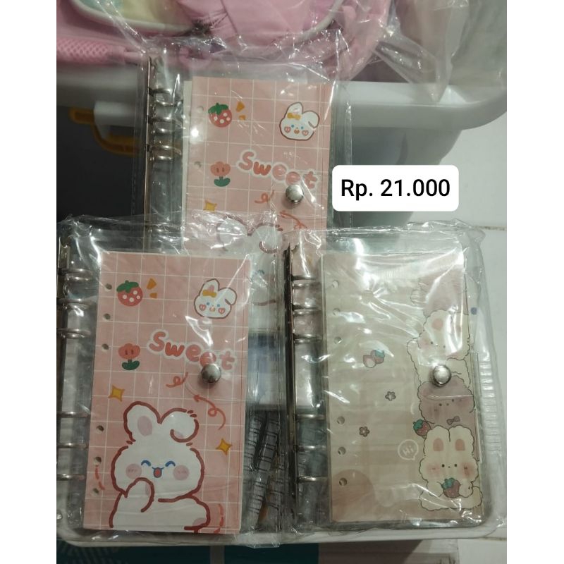 BINDER ORGI KARAKTER LUCU UNIK UKURAN A6