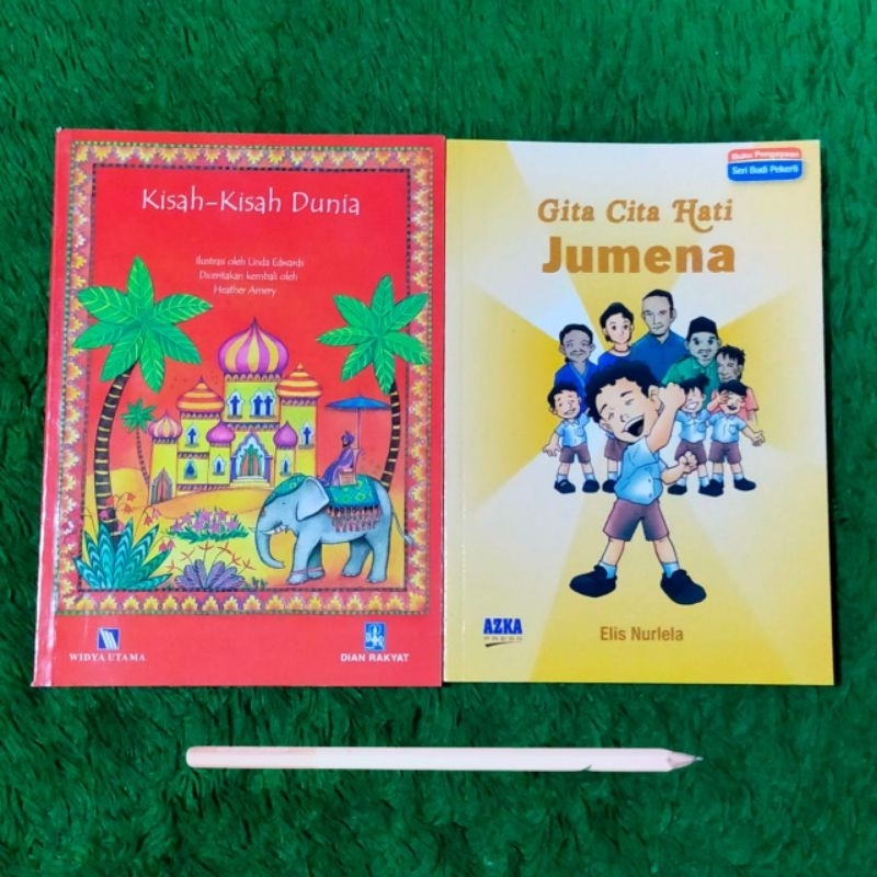 ORIGINAL BUKU CERITA ANAK DAN CERPEN KISAH-KISAH DUNIA GITA CITA HATI JUMENA