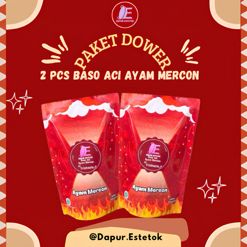 

PAKET DOWER || 2 BASO ACI AYAM MERCON (DAPUR ESTETOK)