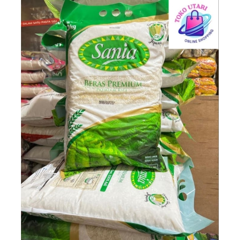 

Beras Sania 5kg ecer