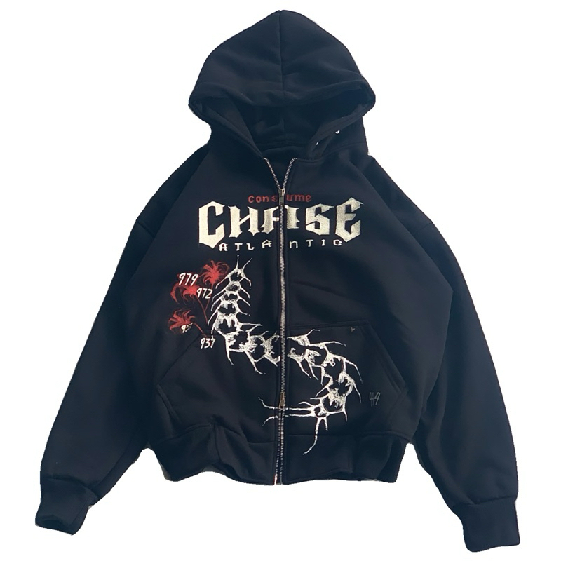 Double zipp hoodie chase atlantic