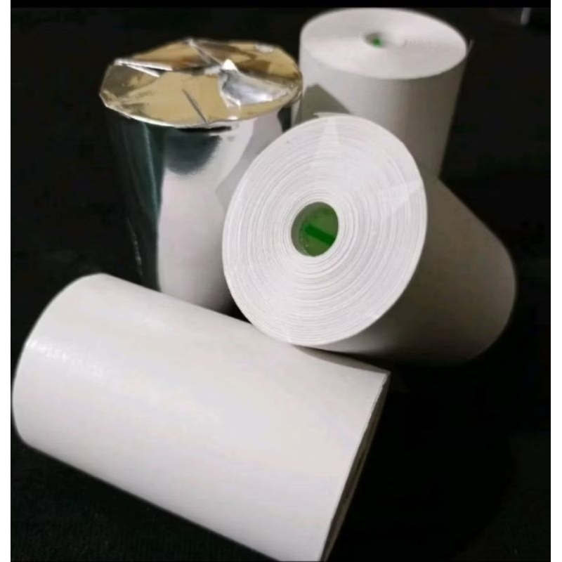 

PROMO !!! Kertas Thermal 57 x 35 mm (Size M) / Kertas EDC / Kertas Thermal EDC / CORELESS ( TANPA TULANG TENGAH )