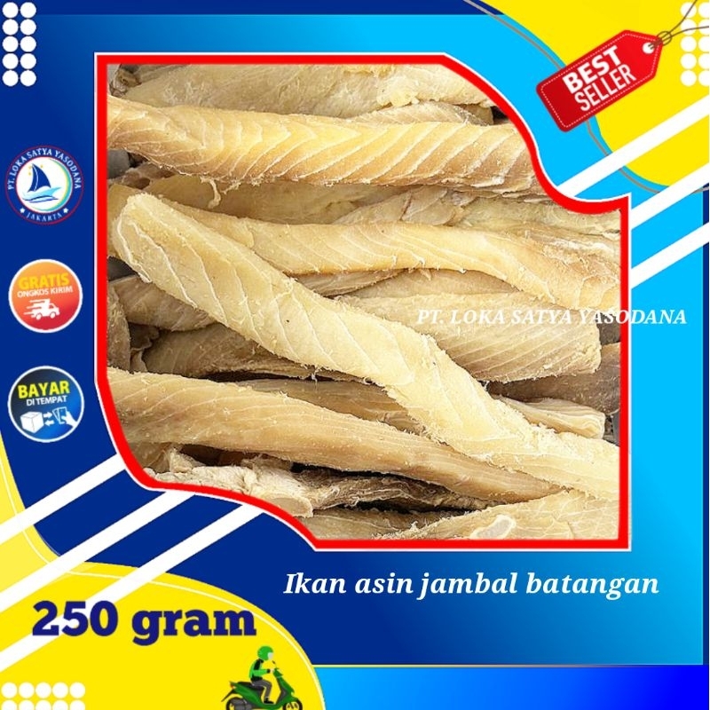 

ikan asin jambal super batangan 250gram