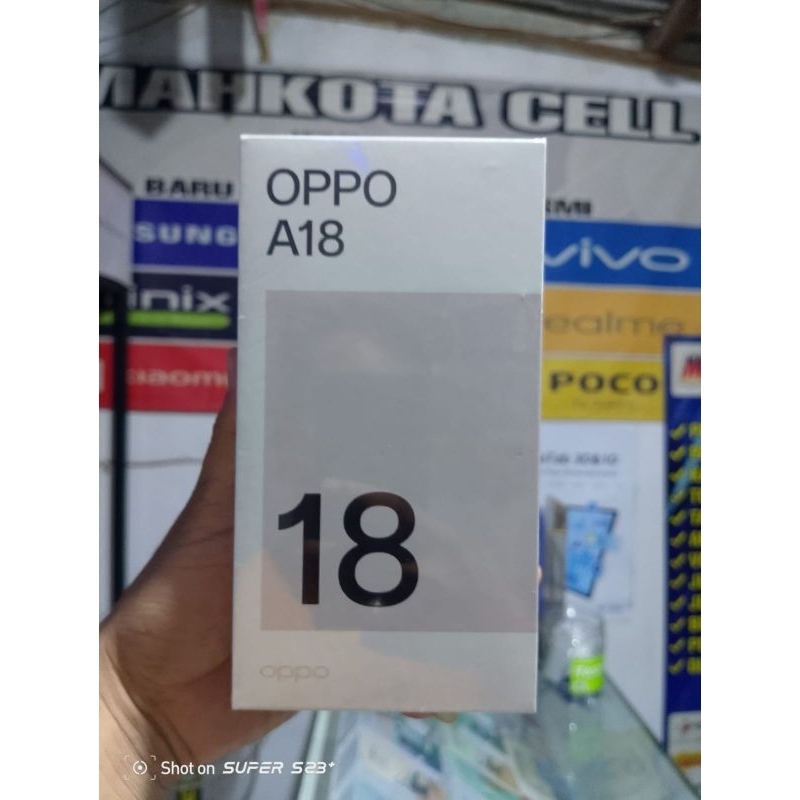 Oppo A18 ram 4/128