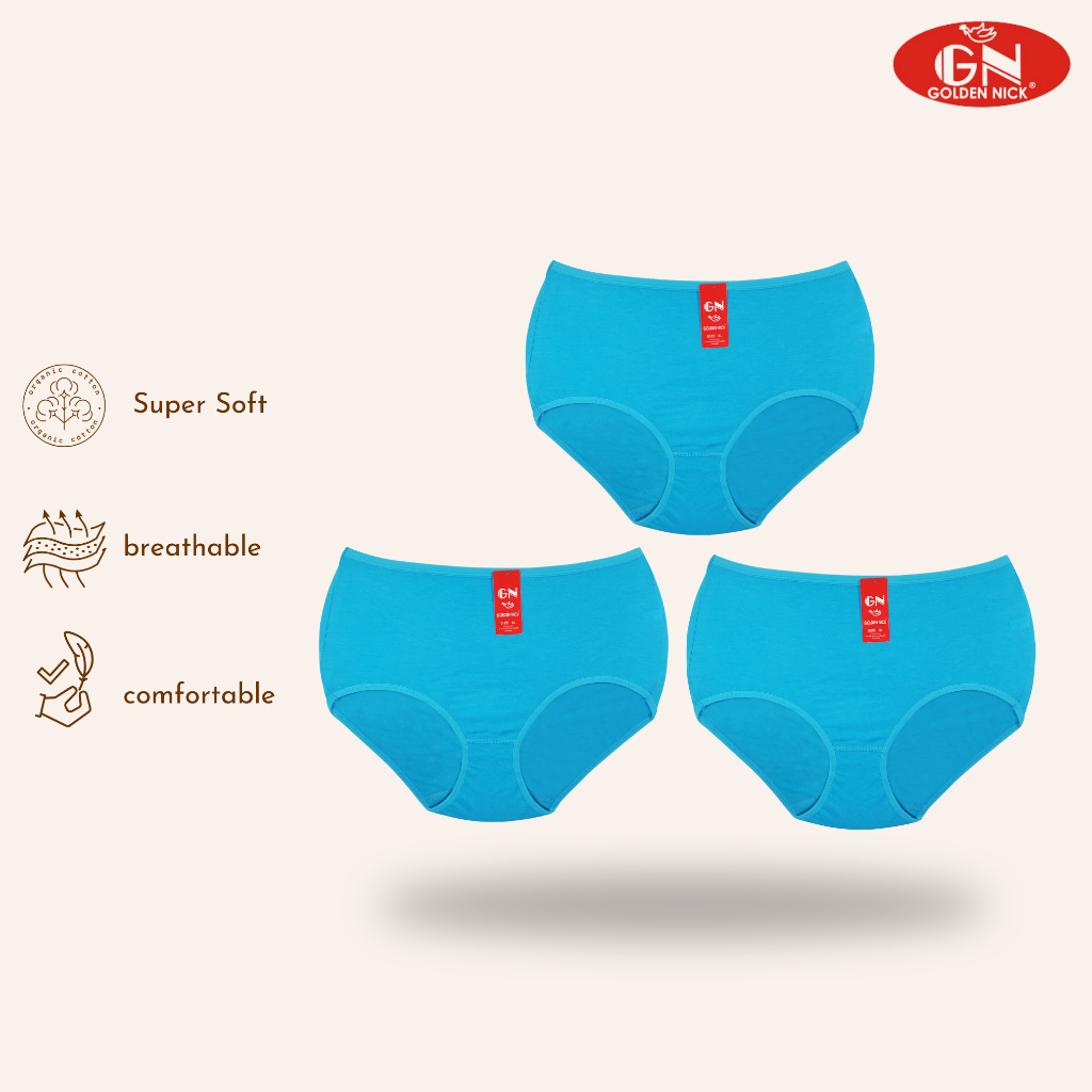 Golden Nick -  ( ISI 6 PCS ) Cd Jumbo  Cd Kerut Belakang Cd 129 Cd Nyaman Murah Cd golden nick