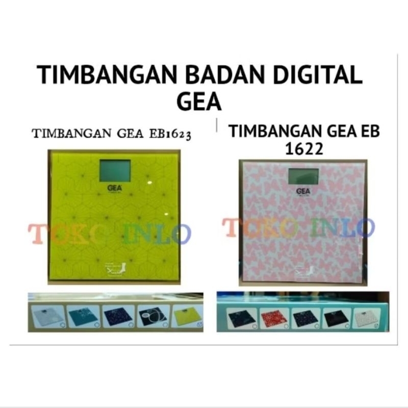 Timbangan Digital Gea 1623/Timbangan Digital Gea 1622/Timbangan