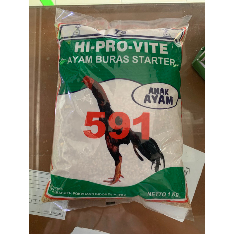 pakan anak ayam Hi-pro-vite 591