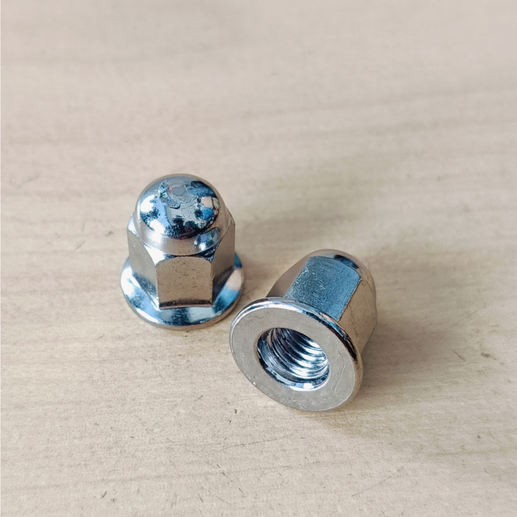 Mur Topi M8 K12 Crome Mor Topi Knalpot M8 Stainless
