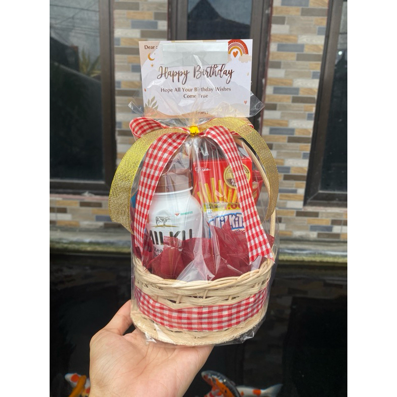 

parcel snack mini / mini hampers / birthday gift / birthday goodie bag