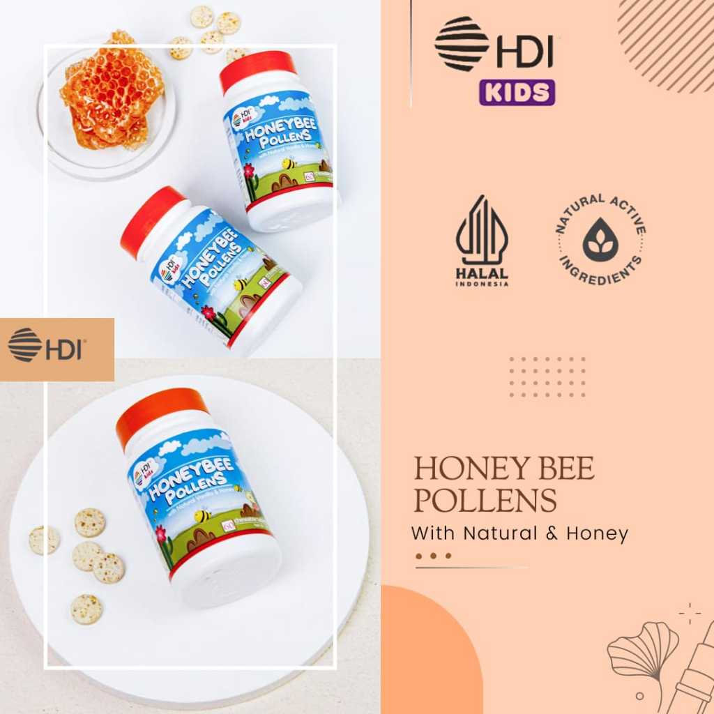 HDI Suplemen Anak • Honeybee PollenS ( Original HDI Kids™ )