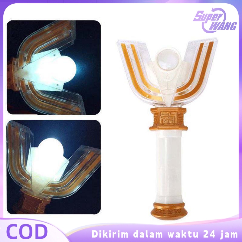 Mainan Ultraman Mainan berubah Ultraman Tiga God Light Rod Summoner Superman Dengan Suara