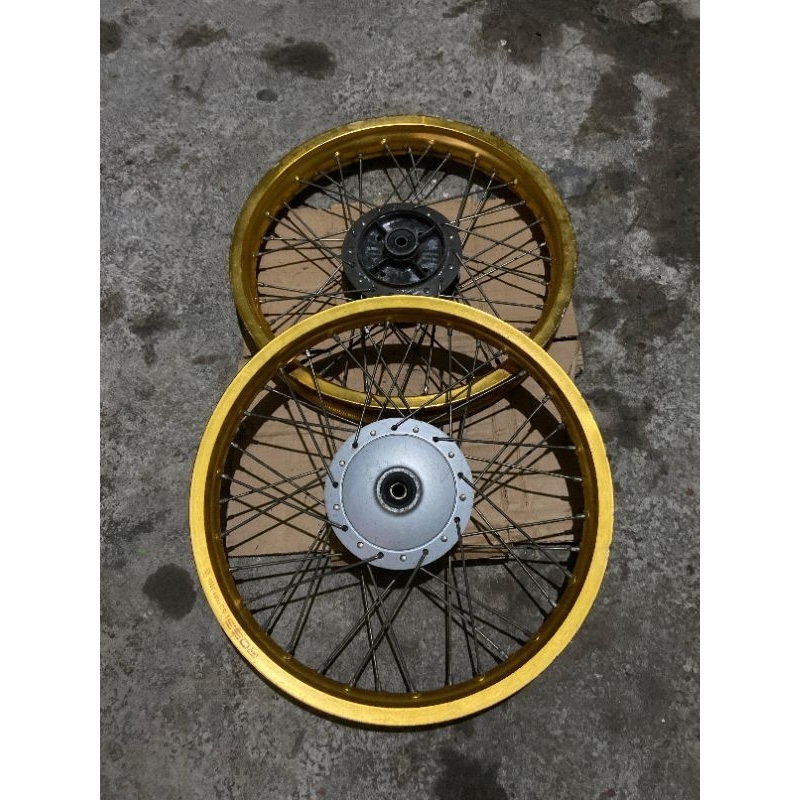 velg ruji rossi bekas grand supra lama tromol depan belakang