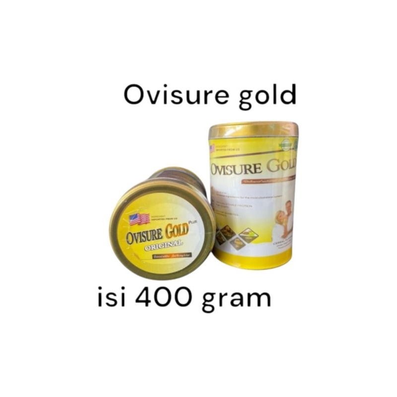 

OVISURE GOLD SUSU. KESEHATAN TULANG PERSENDIAN KEMASAN KALENG ISI 400GR