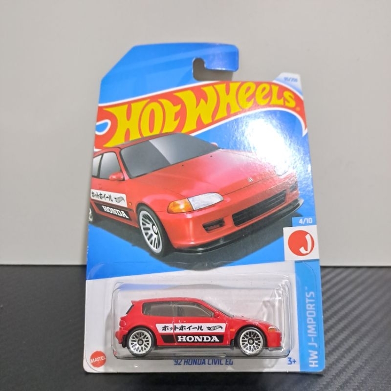 Hotwheels '92 Honda Civic EG