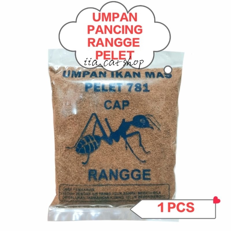 Umpan Pancing Ikan Mas Pelet 781 Cap Rangge