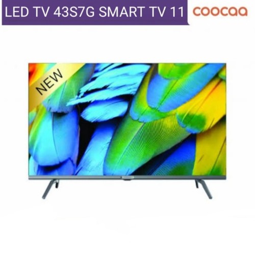 Coocaa 43S7G LED TV 43 inch Android 11 - Smart tv - FHD - 60 Hz - Hard panel - KHUSUS JABODETABEK