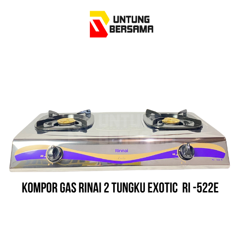 COD READY KOMPOR GAS RINNAI 2 TUNGKU / 522 E, 522 C ALL TYPE