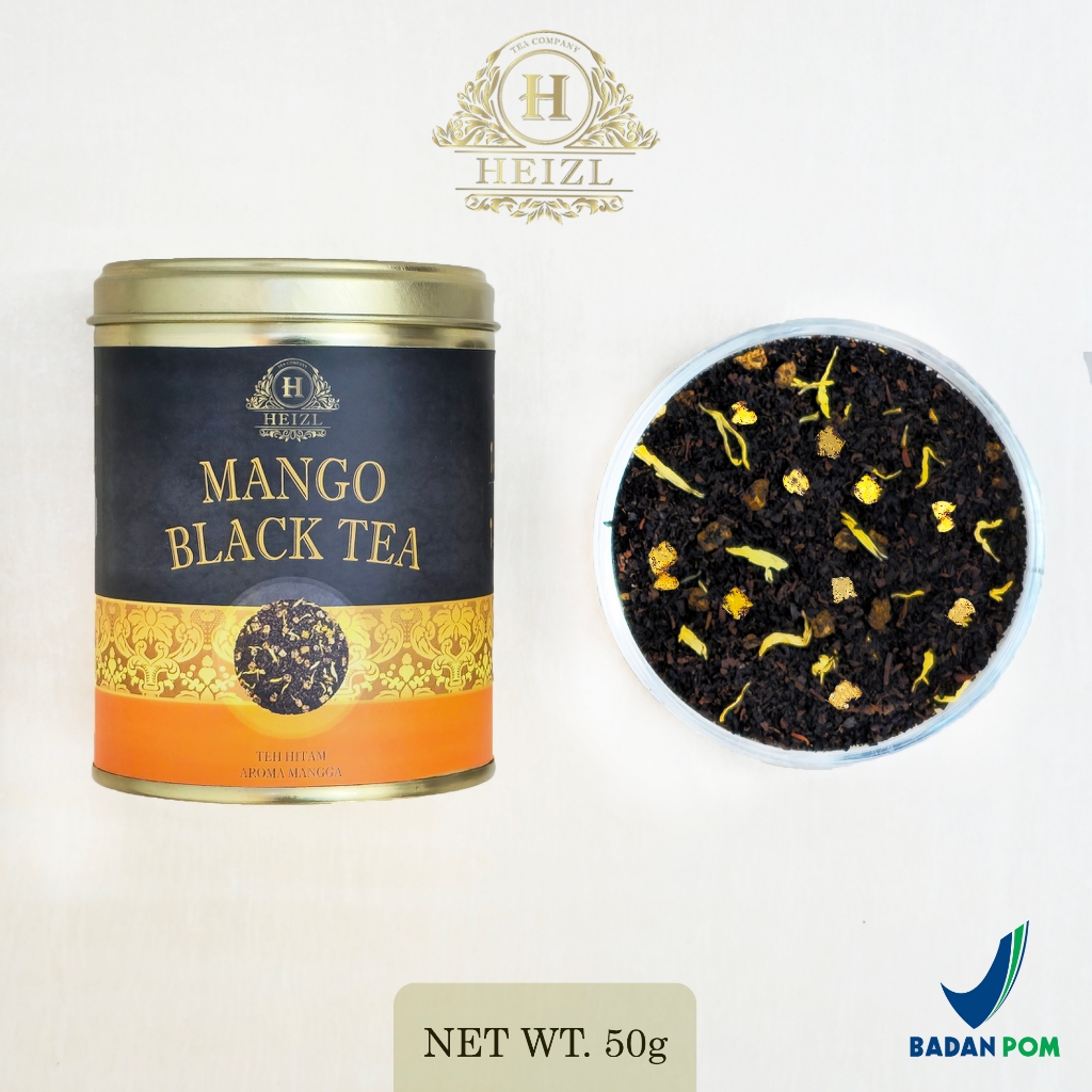 

HEIZL Mango Black Tea Teh Hitam Aroma Mangga Artisan Tea Special Blend Flavored Tea