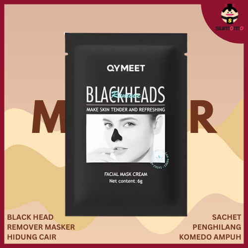 Black Head Remover Masker Hidung Cair Sachet Penghilang Komedo Ampuh - BQ006