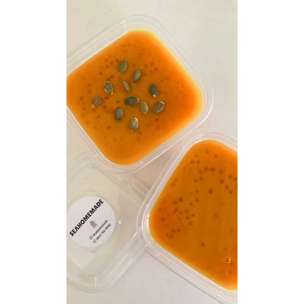 

Pumpkin Sago Healthy Dessert Labu Sago Fresh Homemade Dessert by Seahomemade