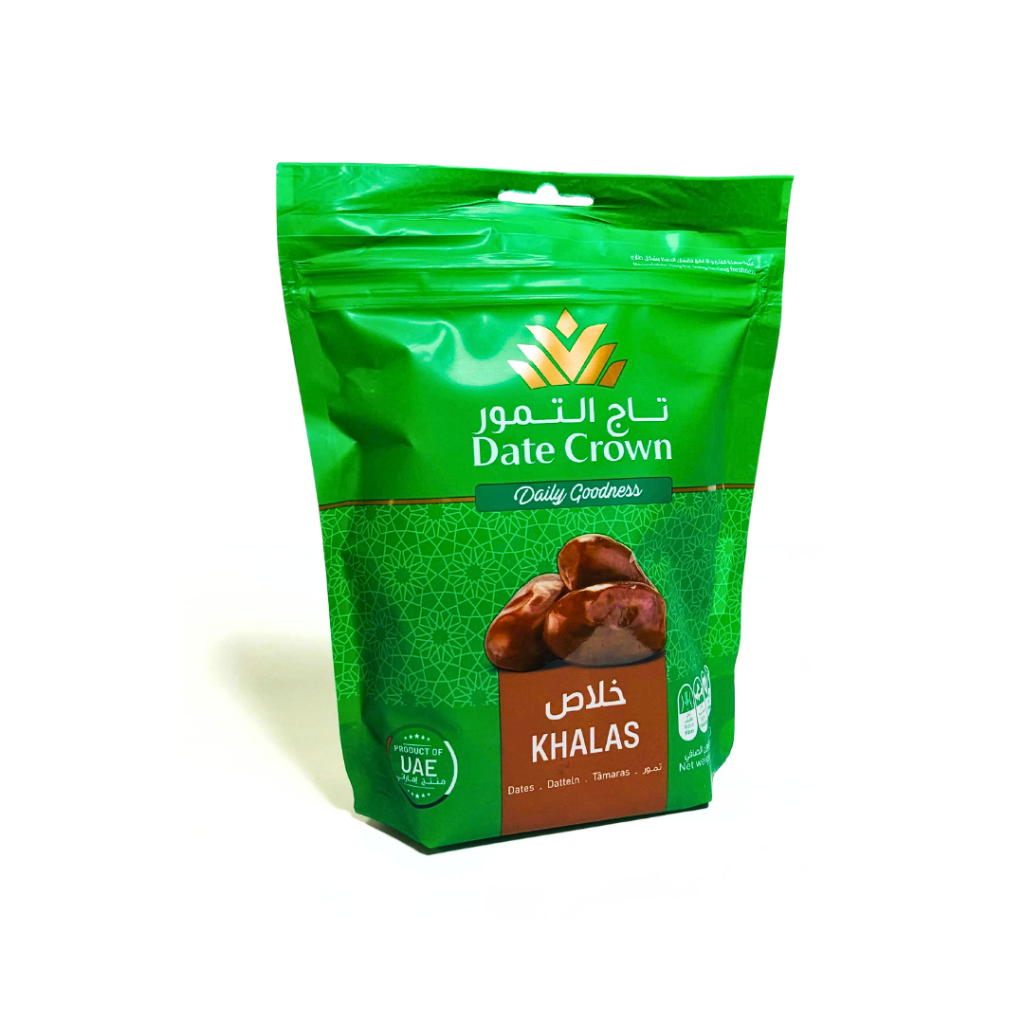 

Kurma Khalas 250g Asli 100% Original / Kurma Khalas Date Crown 250g/ Khalas date Crown 250g/ELSHANUM