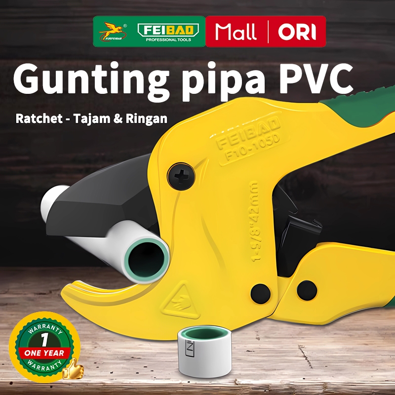 

FEIBAO Gunting pipa PVC Banyak gaya Diameter geser 33mm-75mm Kualitas sangat bagus Pipa : PVC PE