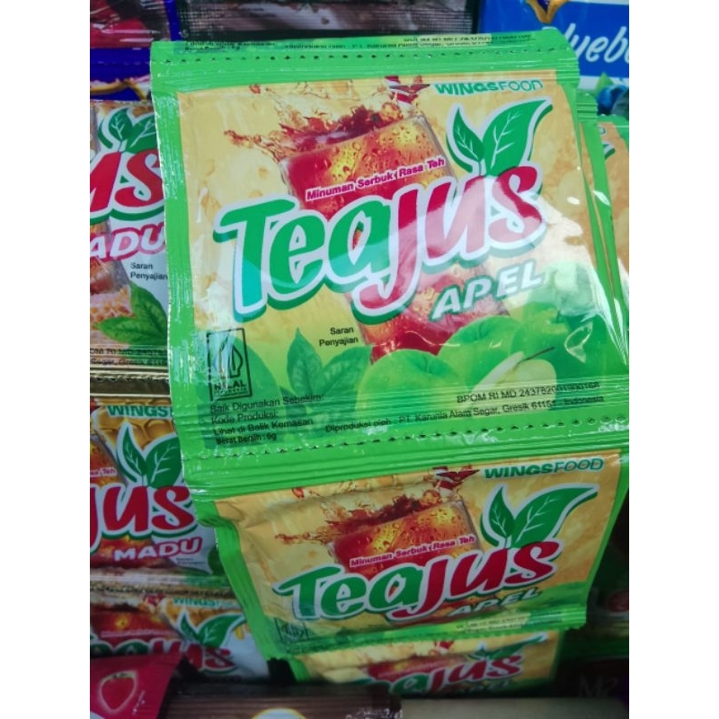 

serbuk rentengan untuk minuman saset perreteng 10 pcs