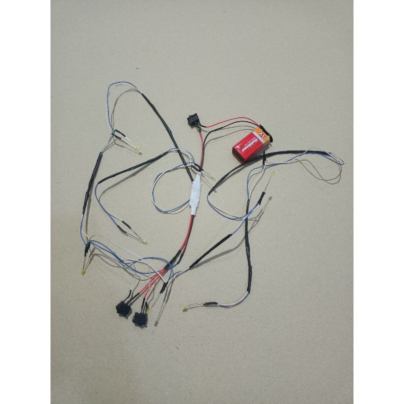 Modul lampu sein miniatur bus & truk skala 1:20 ,1:35